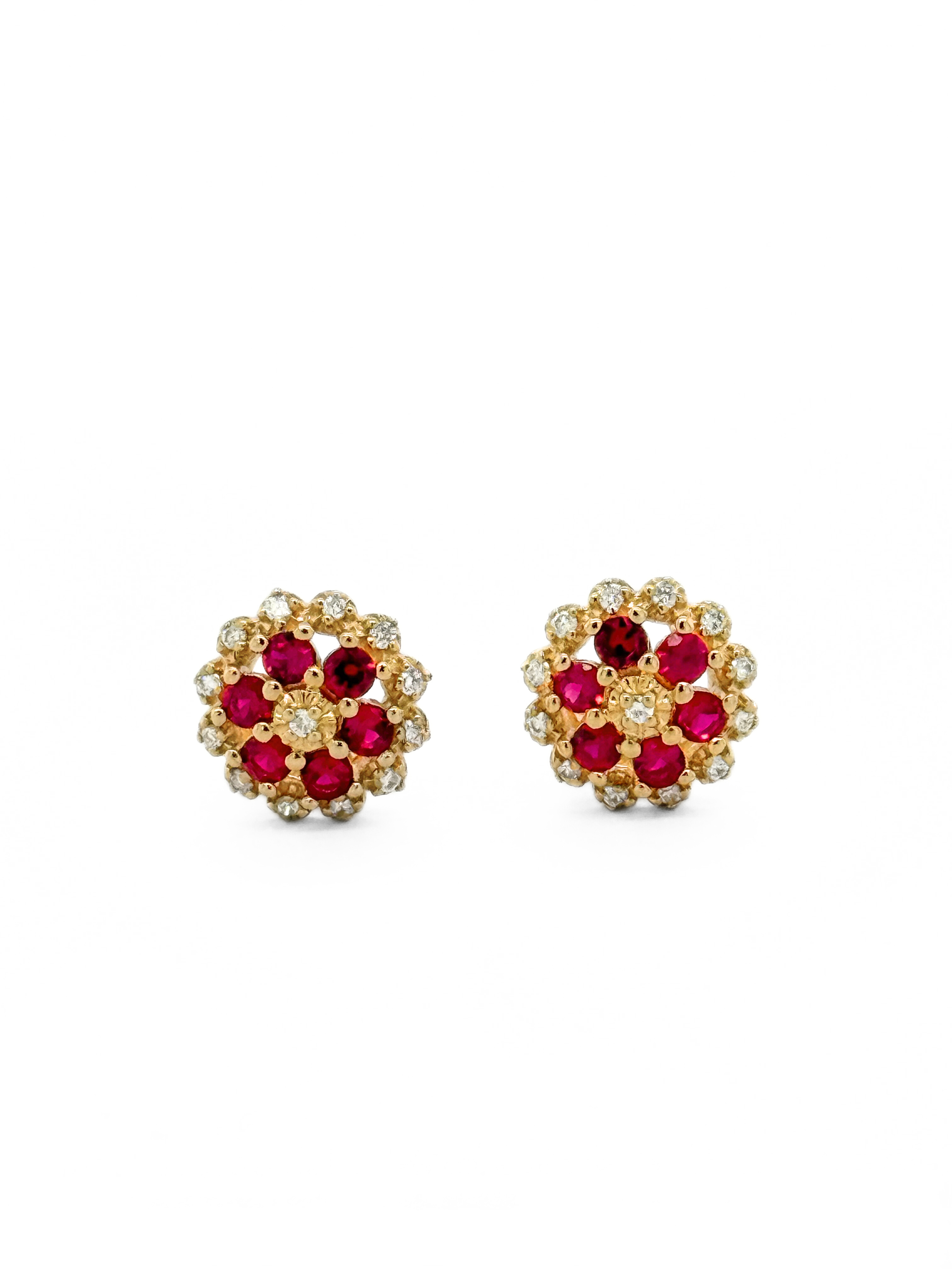 RUBY LADY'S EARRING-CDE3617